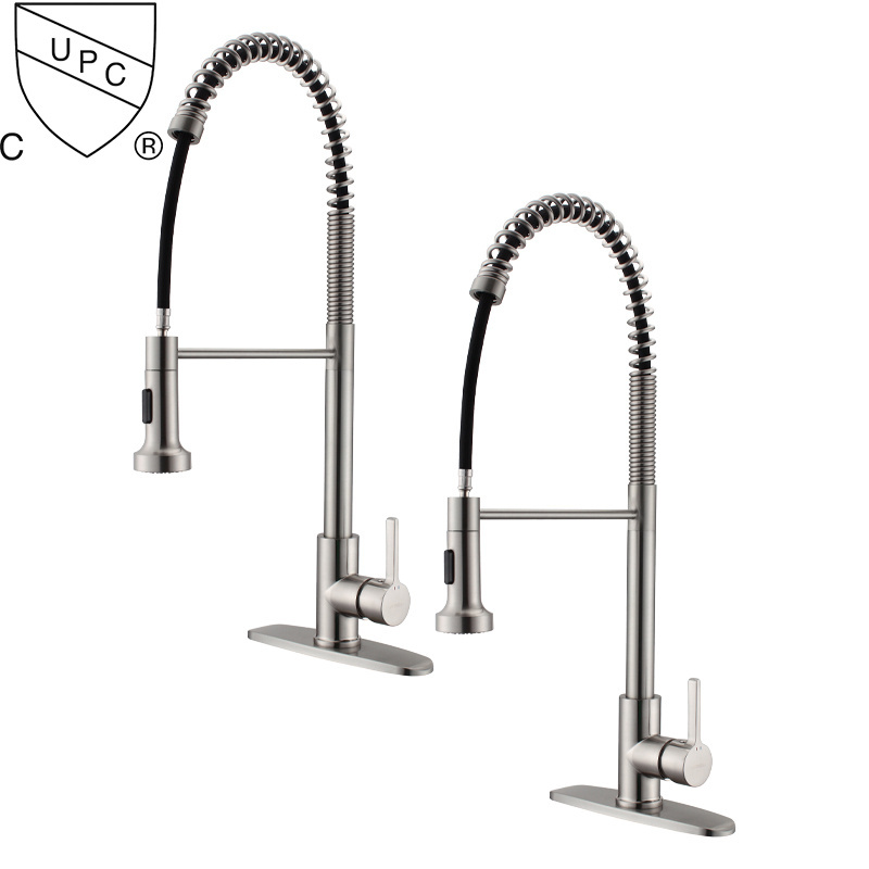 Modern kitchen faucet drawing appearance pull down kitchen faucet single handle design hot and cold water mixed kitchen faucet