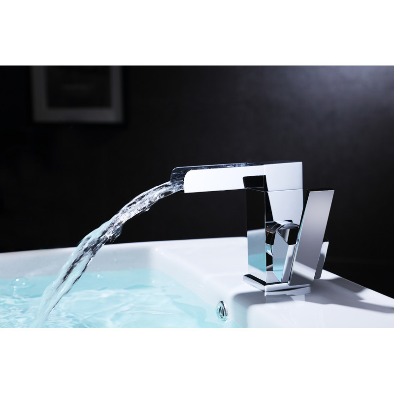 FROXI UPC cUPC Bathroom 1 Hole Black Bathroom Basin Sink Tap Taps Mixer Faucet