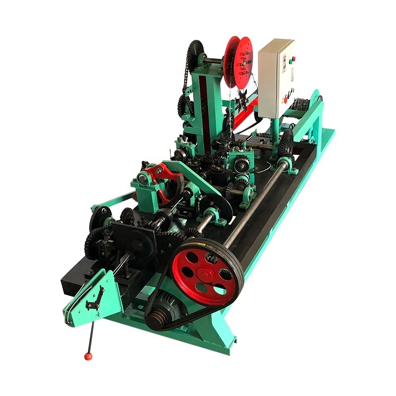 Hot selling automatic barbed wire making machine