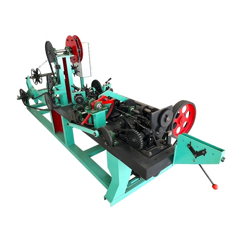 Hot selling automatic barbed wire making machine