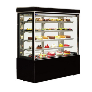 High Quality Bakery Cake Refrigerator Showcase  Display Cabinet With Four Shelves