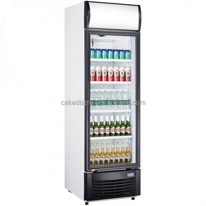 288L Glass Door Red Bull Refrigerator / Red Bull Cooler / Red Bull Fridge