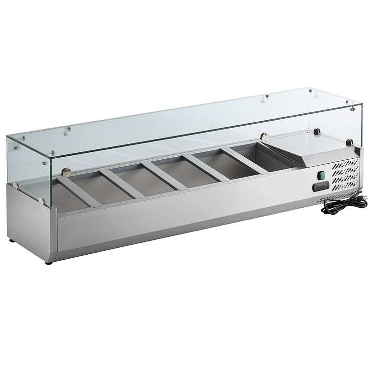 New Table Top Pizza Display /Salad Bar Display Refrigerator