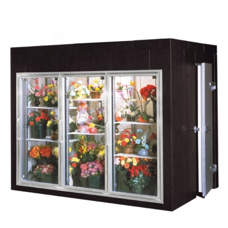 Glass Door Floral Shop Used Flowers Walk In Coolers For Sale