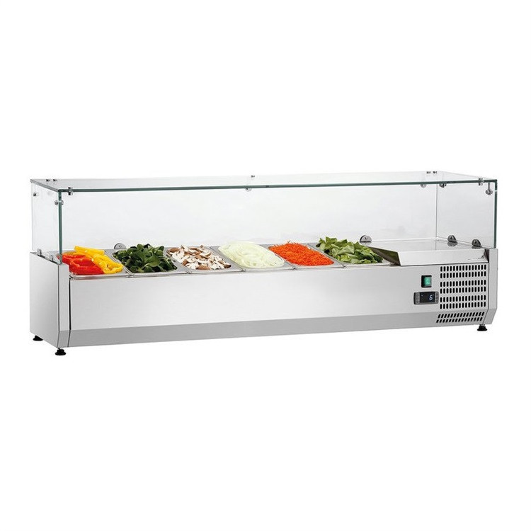 New Table Top Pizza Display /Salad Bar Display Refrigerator