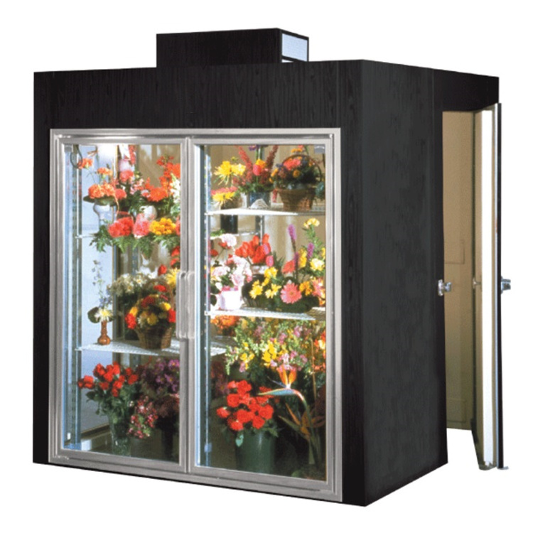 Glass Door Floral Shop Used Flowers Walk In Coolers For Sale