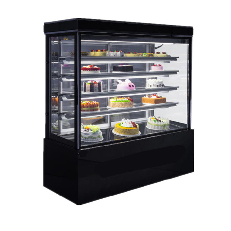 High Quality Bakery Cake Refrigerator Showcase  Display Cabinet With Four Shelves