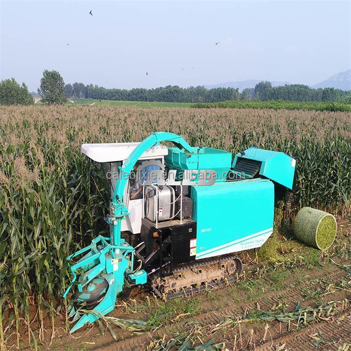 single row tractor drive pto corn silage chopper harvester/small corn picker combine maize harvester silage harvesting  machine