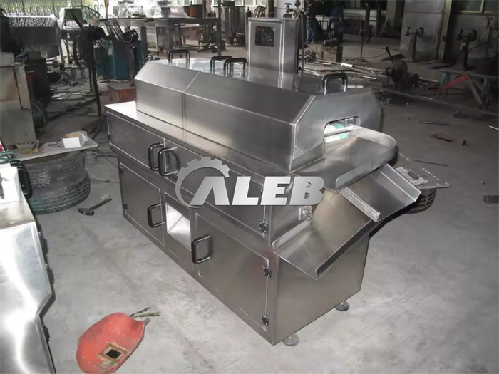 automatic aloe vera peeler peeling machine vera cactus processing machine