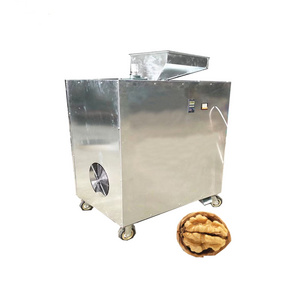 Australia walnut processing nuts shelling pecan almond cracker  /Black walnut almond cracker peeling shell breaking machine