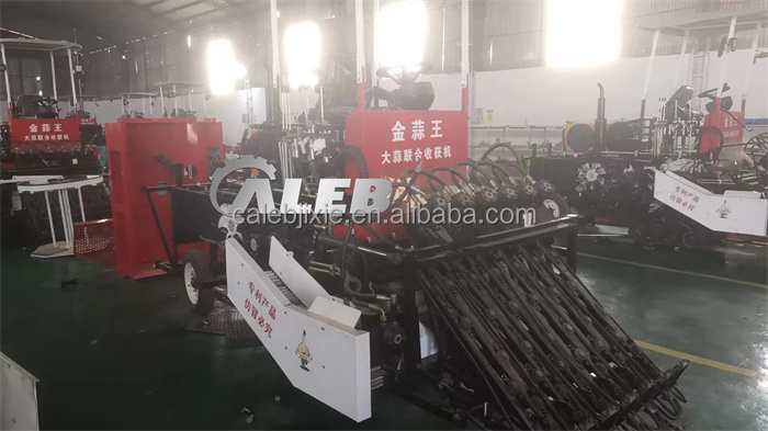 tractor drive peanut combine harvester machine/hot sale garlic combine harvester machine/garlic planting harvesting machine