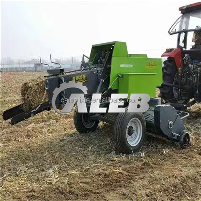 square baler for wheat and corn straw post-processing