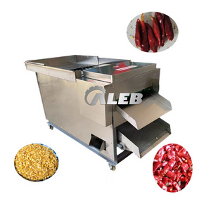 High quality dried chili seed separating machine fresh chili cutter slicer for sale