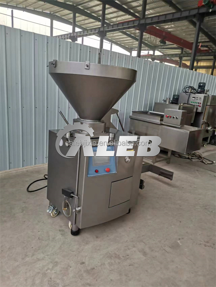 Electric Germany sausage filler banger enema filling machine Russian sausage filling tying machine for sale