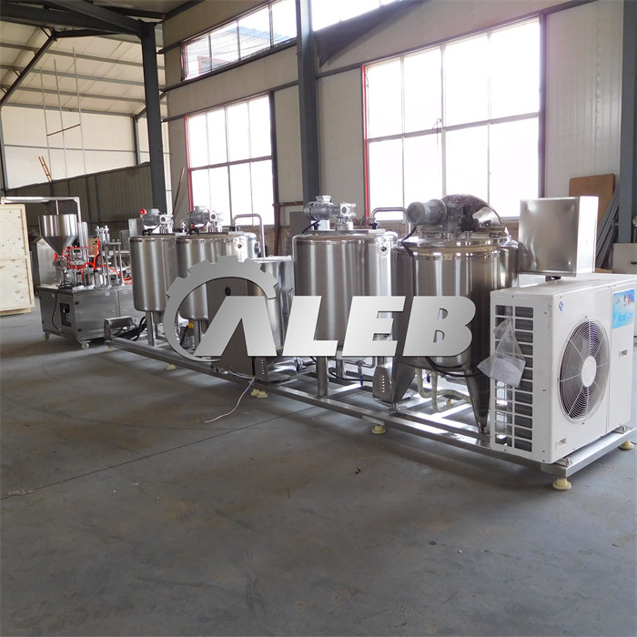 turnkey complete milk processing line yogurt production line with small scale