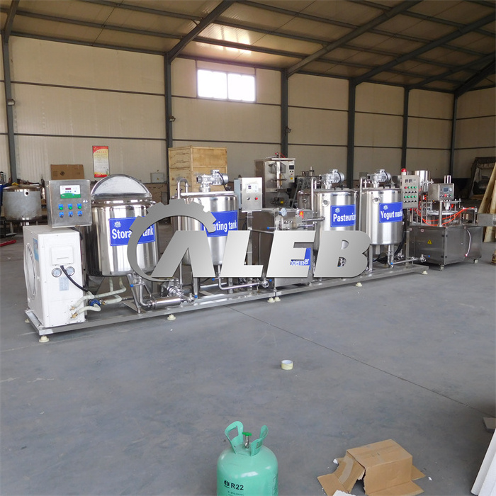 turnkey complete milk processing line yogurt production line with small scale