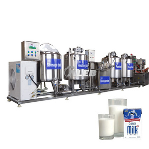 turnkey complete milk processing line yogurt production line with small scale