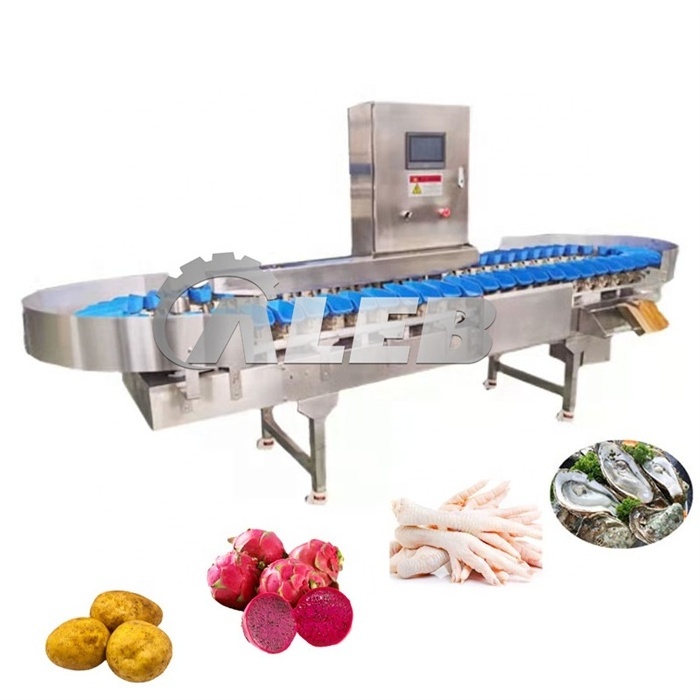 automatic high speed Oysters octopus hairtail  dried sea cucumber salt abalone  oyster sorting machine