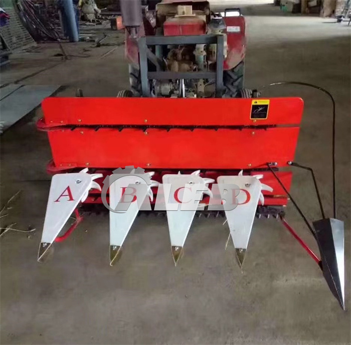 Affordable pepper windrower Easy to operate rice wheat swather mill machine