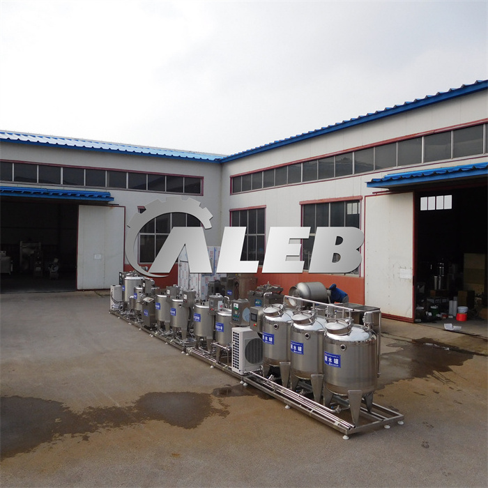 turnkey complete milk processing line yogurt production line with small scale