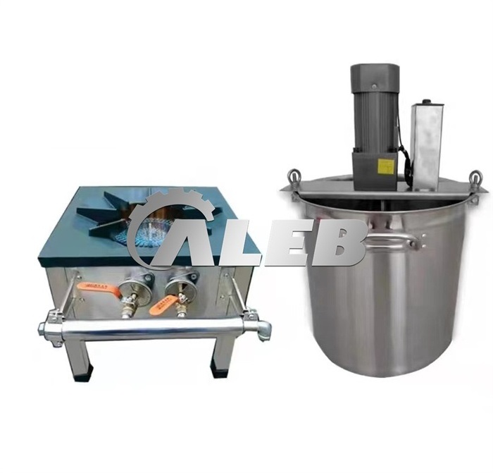 sauce stirring pot kettle paste cooking mixer machine