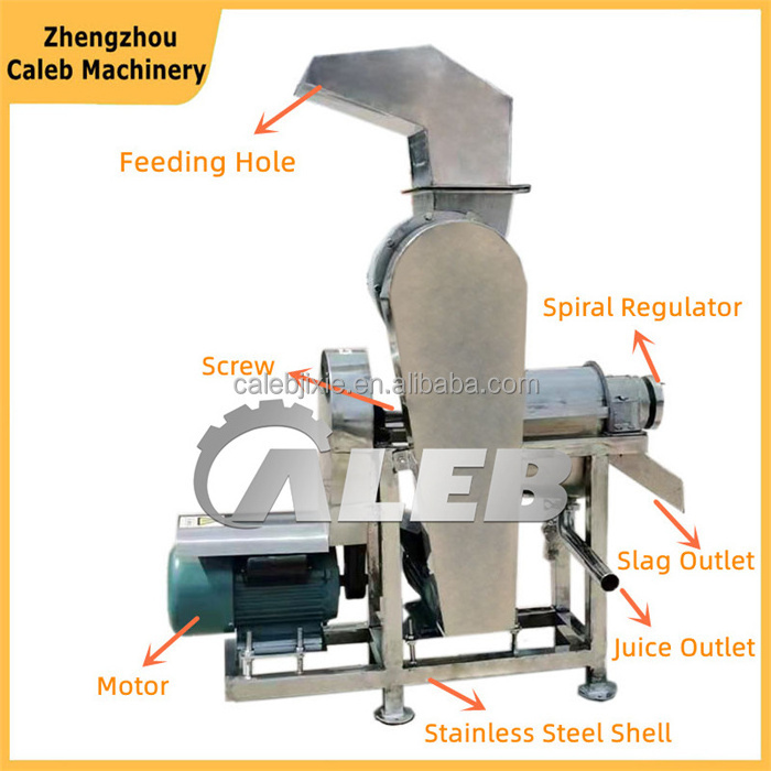 Large Commercial Apple Crushing Juicer Grape Press