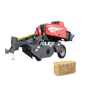 square hay baler and wrapper mini square hay baler machine/single straw packing machine hot selling silage square baler