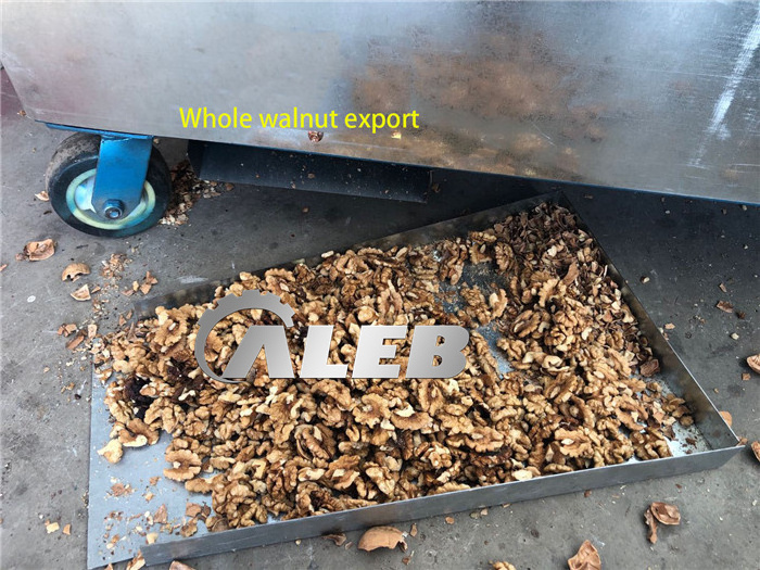 Australia walnut processing nuts shelling pecan almond cracker  /Black walnut almond cracker peeling shell breaking machine