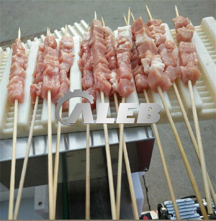 stainless steel meat skewer machine souvlaki skewer machine kebab making machine small