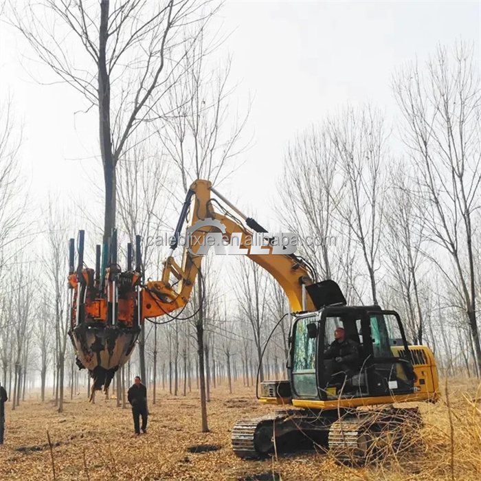 high efficiency crawler-type tree planting digging machine