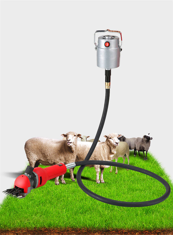 sheep goat hair cutting wool trimming machine  stainless steel electric wool sheep shearing machine