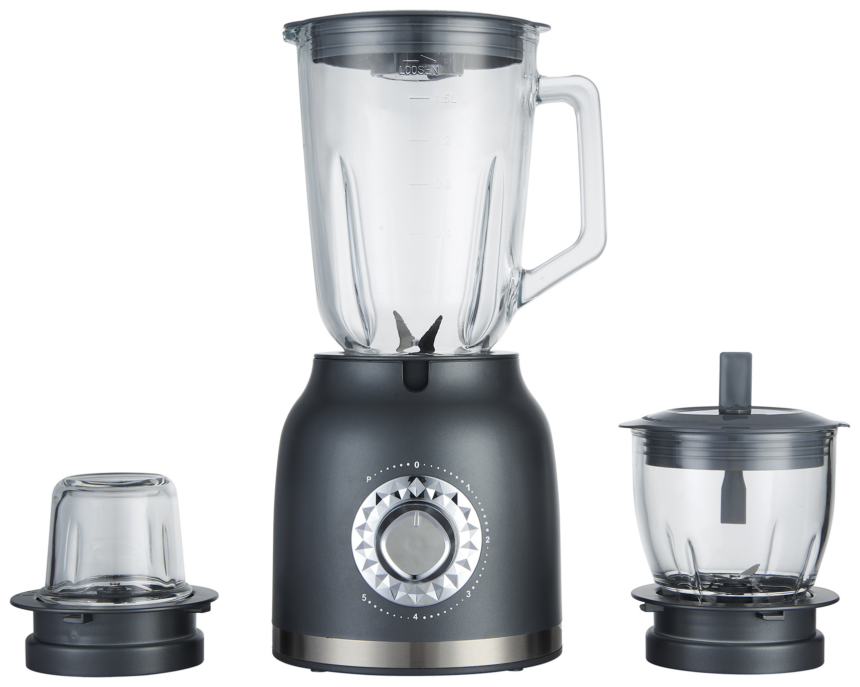 professional kitchen 5 speeds Stainless steel commercial used blender juicer mixer grinder vegetable chopper blender