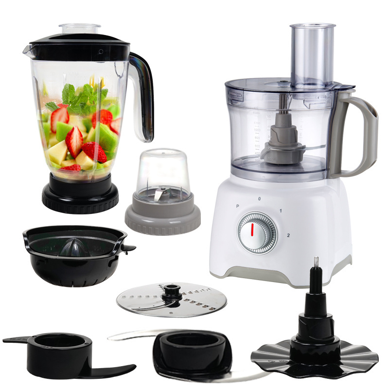 Wholesale household portable juicer mul-tifunction vegetable fruit food processor with blender jar