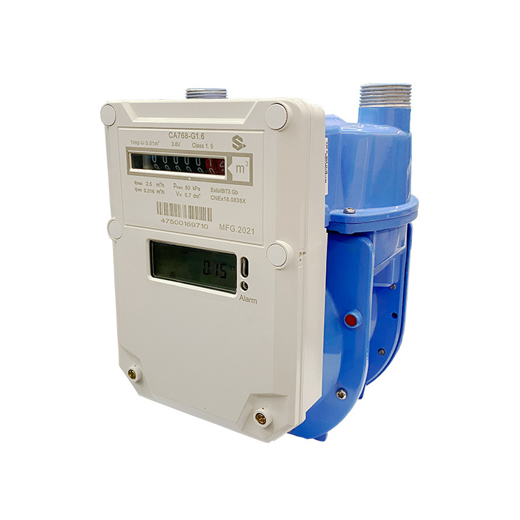 Smart Gas Meter With Remote Valve Control Remote Reading Gas Meter Electronic Natural Gas Flow Meter