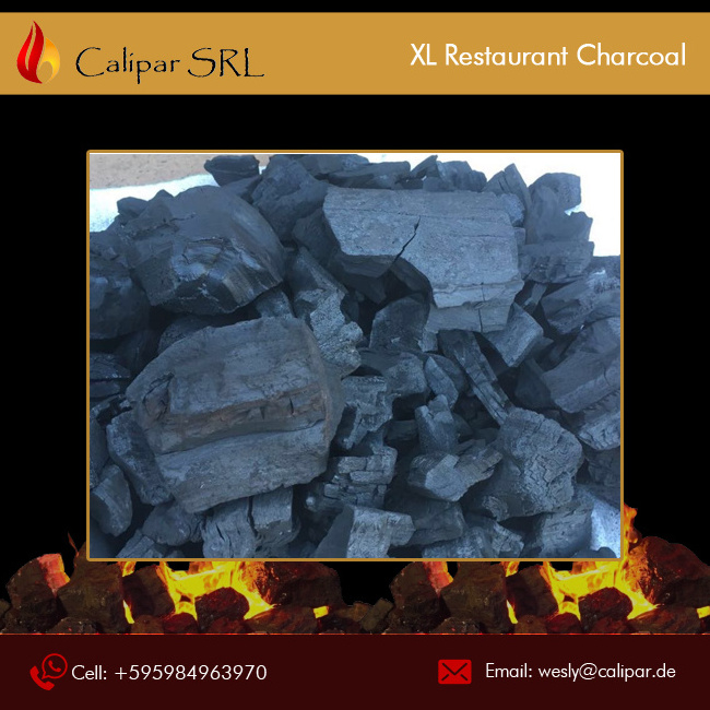 Pure White Quebracho Hardwood XL Restaurant Charcoal