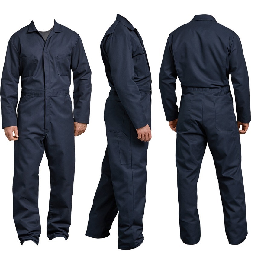 Custom Mechanic Coverall Safety Work Wear Uniform Dungaree Suit Industrial Clothing for Men and Women 50 Pieces CALIPH IMPEX PK