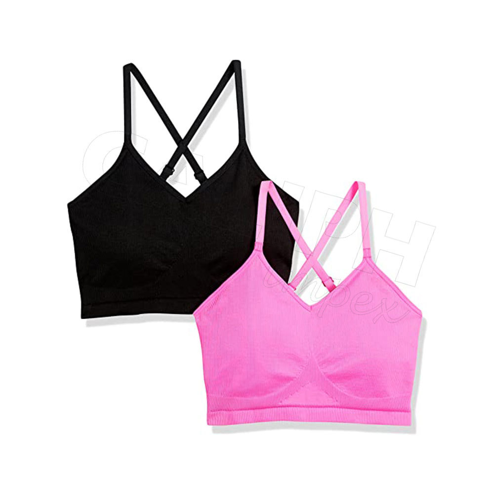 Custom Logo Crane Exercise Workout Seamless Women Sports Bra