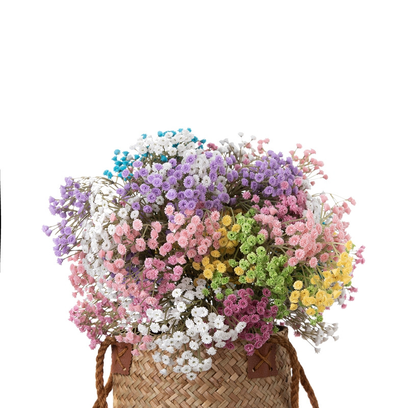 DY1-484 Decorative Flowers Artificial Gypsophila Baby's Breath Flower Plant Home Wedding Decor