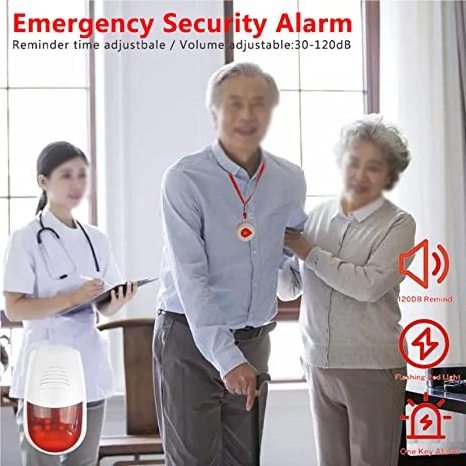 Wholesale Emergency Calling Button with Light and Sound for Alarm for Patien  Elderly Home Safety