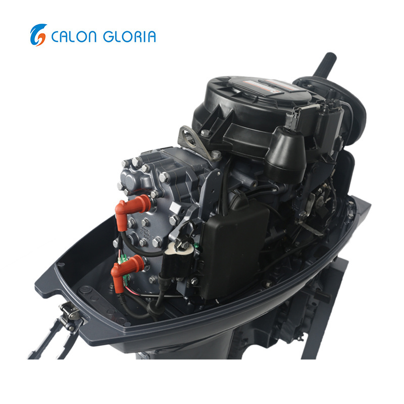 CG MARINE 2 stroke 40hp outboard motor 703cc high quality remote control outboard motor with electric start and power trim