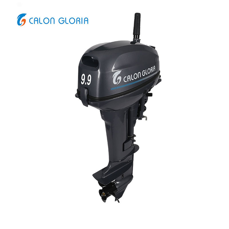 China Made Small 2 stroke 9.9HP outboard engine  with motor parts available