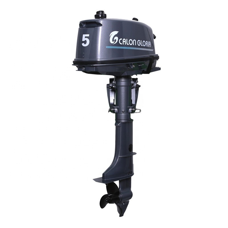 5 hp high quality 2 stroke gasoline portable boat engine manual start 3.7kw outboard motor trade in