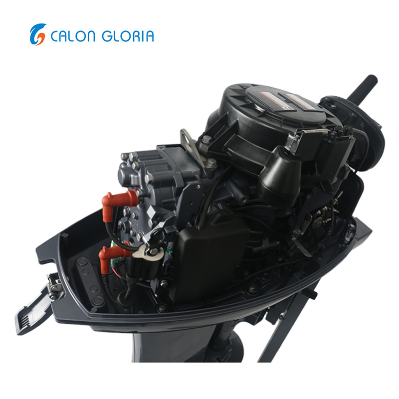 Calon Gloria hotsale 2 stroke outboard machine 40hp tiller control boat engine