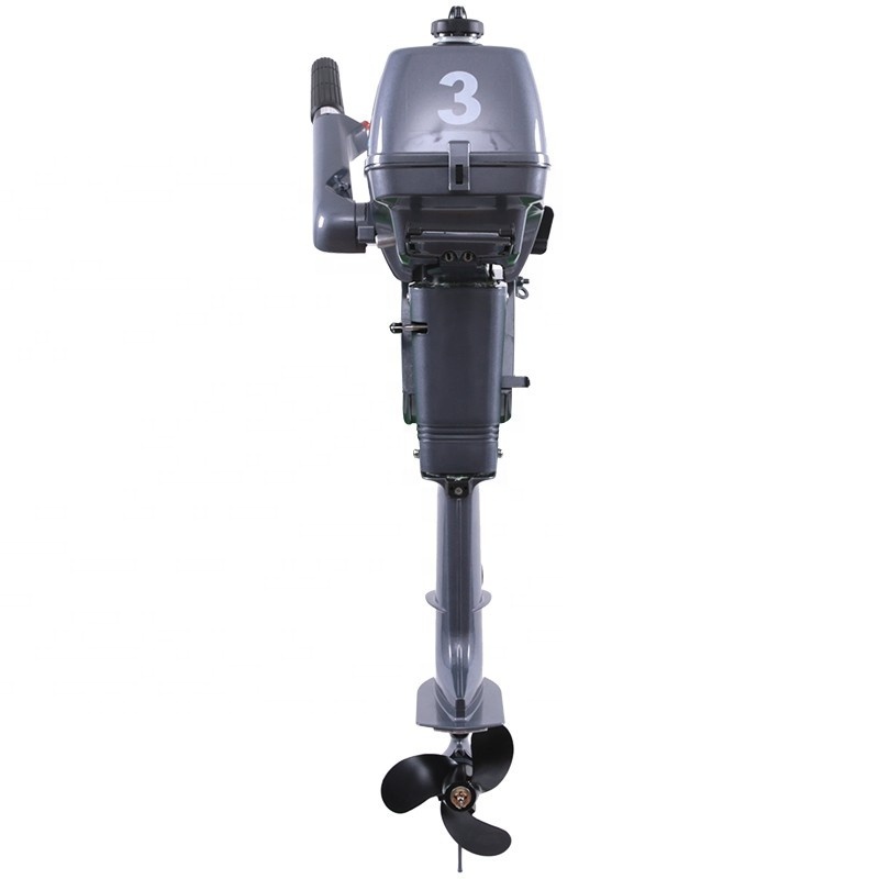 CG MARINE 3hp small outboard motor with propeller 2-stroke outboard motor short shaft