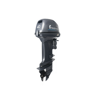 Calon Gloria hotsale 2 stroke outboard machine 40hp tiller control boat engine