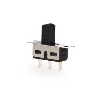 SS-12E07 Production Customized SPDT brushed brass toggle light switch plastic slide waterproof subminiature toggle switch