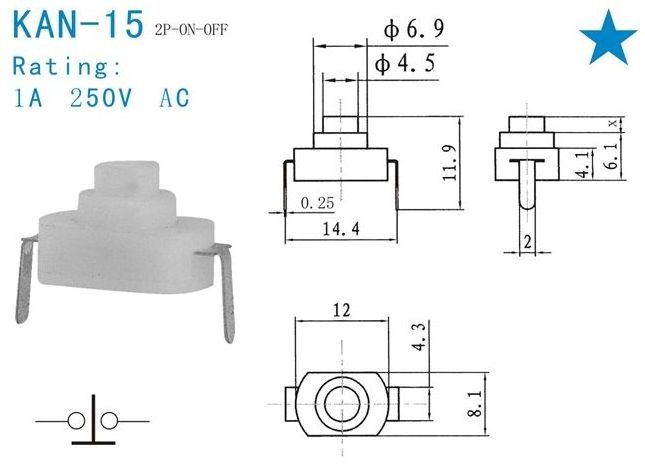 Switches Micro Right Angle Momentary Tactile Push Button Switch Momentary  Pushbutton