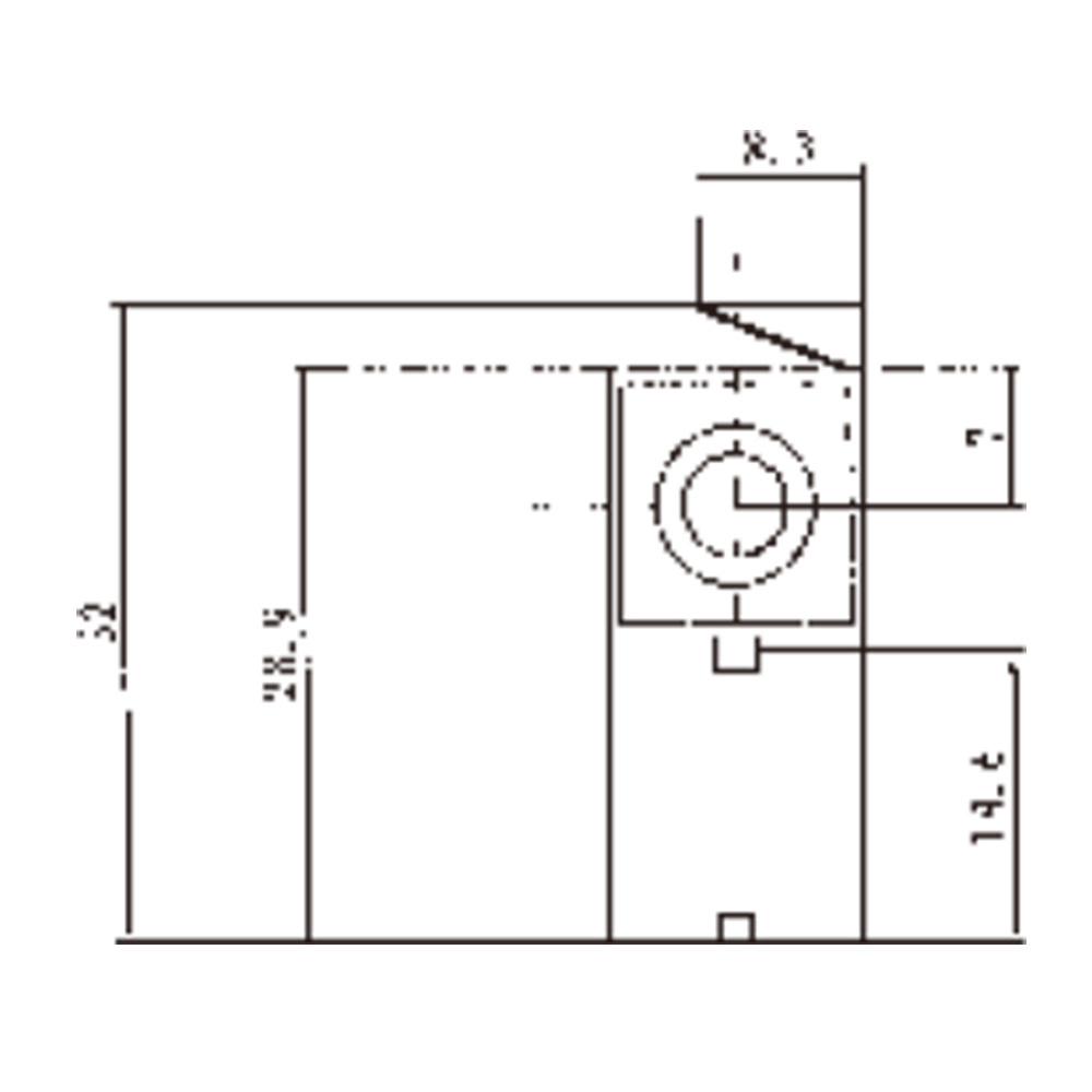 Black high temperature resistance 220 volt idec push button on off switch