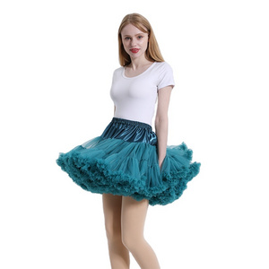 2021 Hot sale wholesale New Professional ballet adult tutu costume three layer skirts for women solid