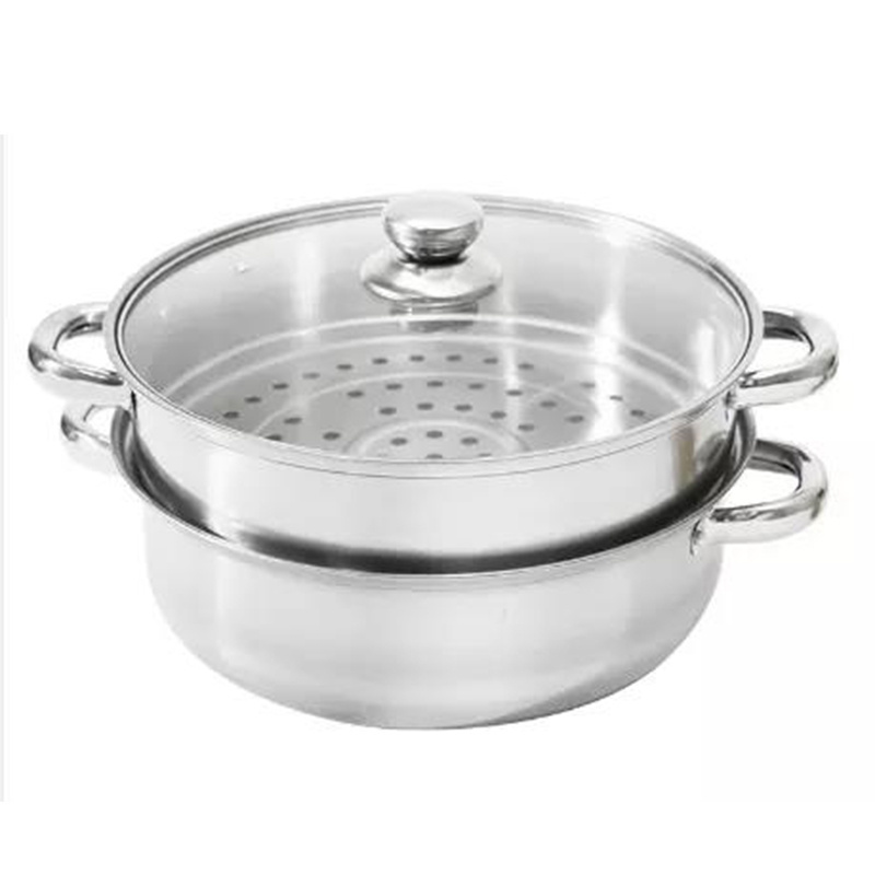 Cooker set wholesale stainless steel soup steamer double layered soup steamer